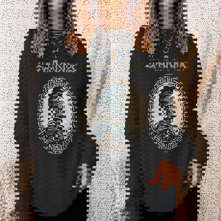 テーベのエパミノンダス 古代ギリシャの歴史 スウェットシャツ 彼女への贈り物