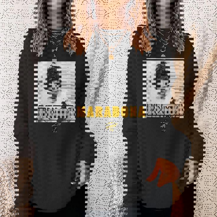 ディエゴ・マラドーナ・ヤング スウェットシャツ 彼女への贈り物