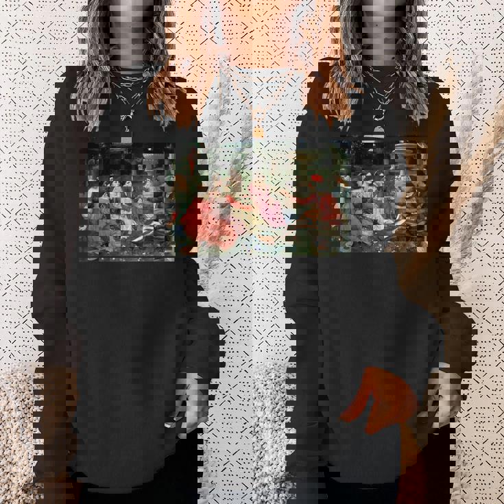 デカメロンの物語 ジョン・ウィリアム・ウォーターハウス スウェットシャツ 彼女への贈り物