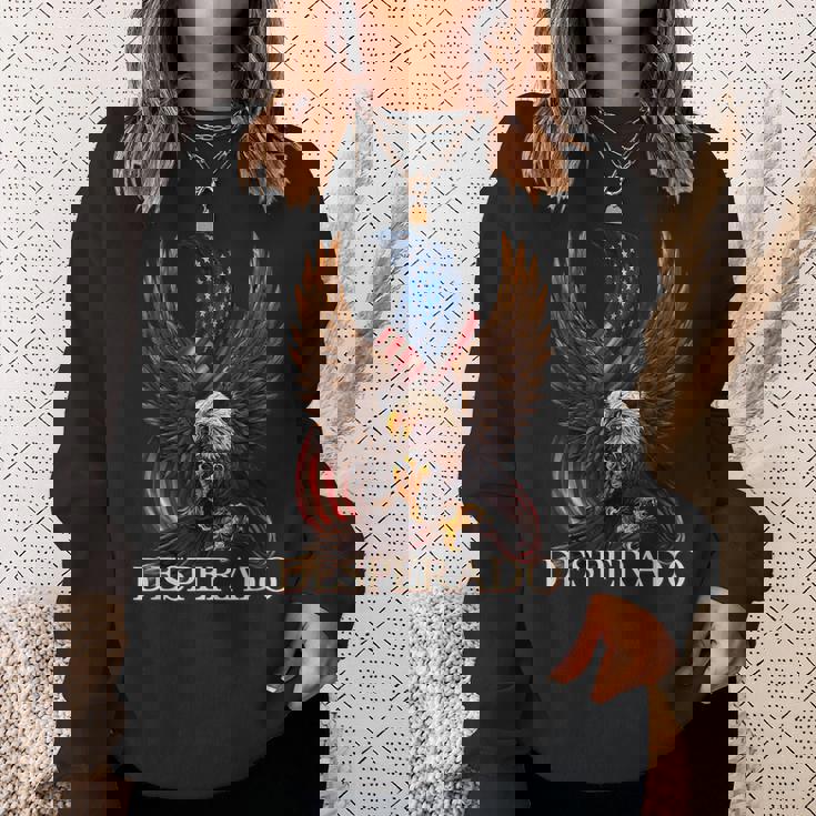 デスペラードカウボーイイーグル スウェットシャツ 彼女への贈り物