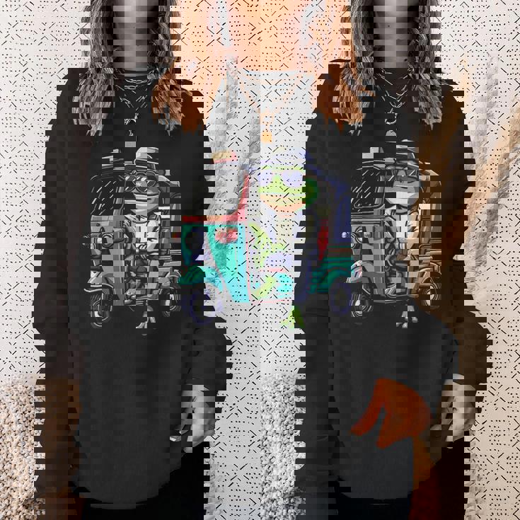 トゥクトゥク フロッグ トゥクトゥク スウェットシャツ 彼女への贈り物