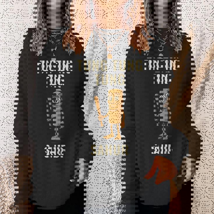 トゥン・トゥン・サフール面白いミーム スウェットシャツ 彼女への贈り物