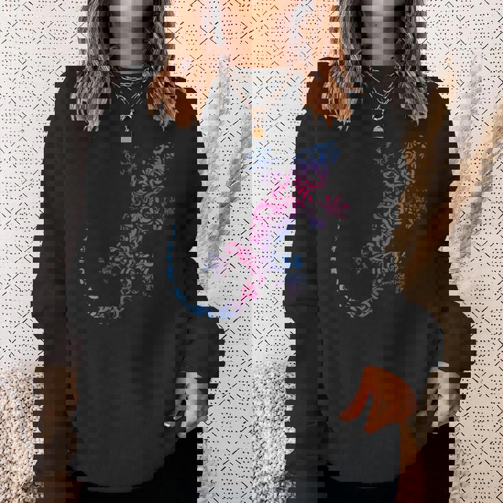 トカゲ爬虫類 マオリ柄 カメレオンヤモリ スウェットシャツ 彼女への贈り物