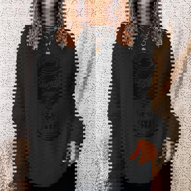 トマトスープtシャツ ポップアートモチーフ レディースtシャツ メンズ スウェットシャツ 彼女への贈り物