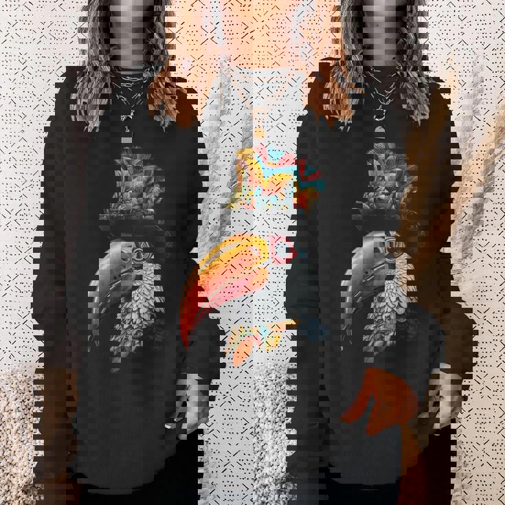 トラ 動物 動物園 イラスト トラ スウェットシャツ 彼女への贈り物