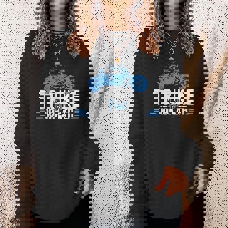 トライクファーストワーク後期三輪トライクバイクトライカートライクトライク スウェットシャツ 彼女への贈り物