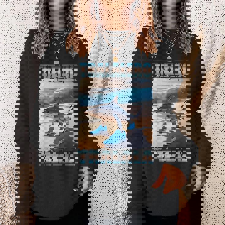 トラレロ トラララ ブートレッグ ブレイン レッド イタリアン ブレイン レッド ミーム スウェットシャツ 彼女への贈り物