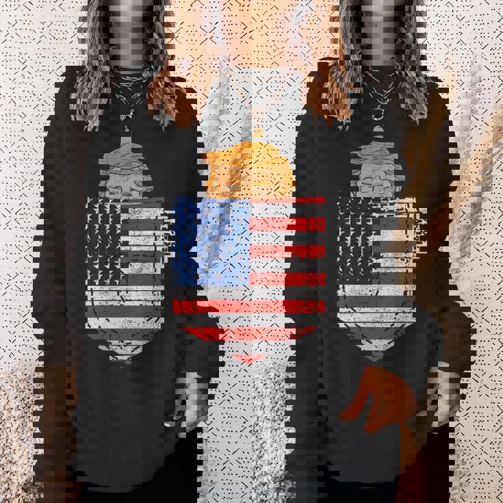 トランプ・イン・ユア・ポケットusa選挙 2024年7月4日のトランプ スウェットシャツ 彼女への贈り物