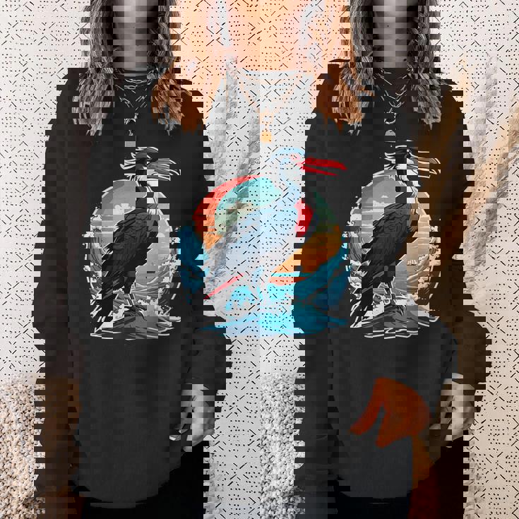 トロピカルフリゲートバード スウェットシャツ 彼女への贈り物