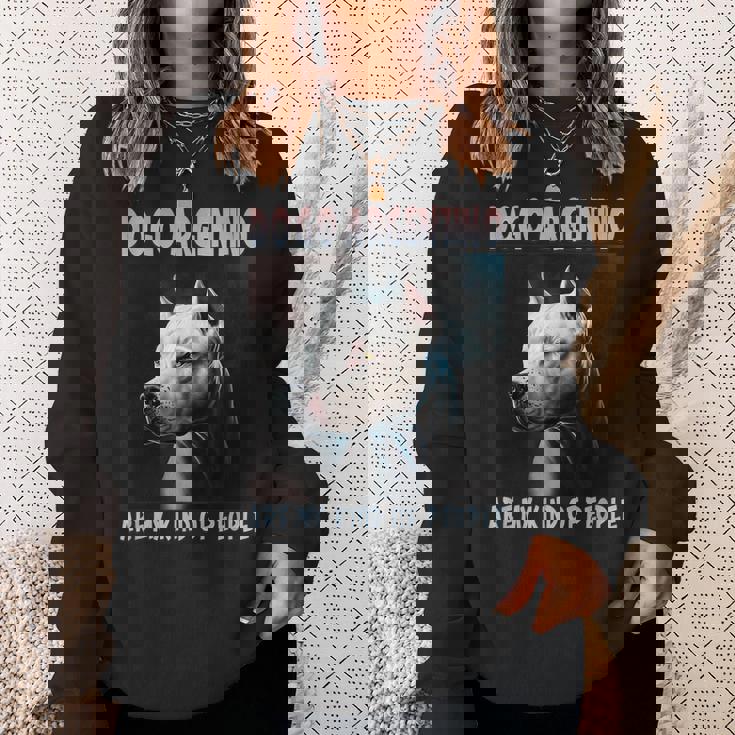 ドゴ・アルヘンティーノは私の同類です オーナー ドゴ・アルヘンティーノ スウェットシャツ 彼女への贈り物