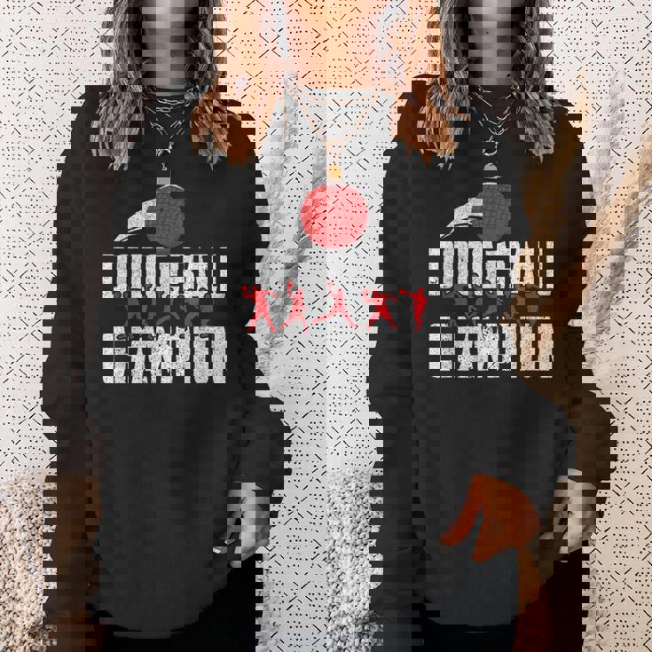 ドッジボール選手権 ドッジボール選手 I ドッジボール スウェットシャツ 彼女への贈り物