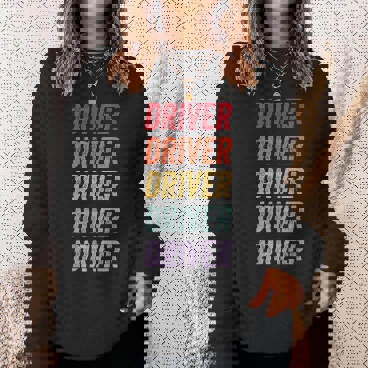 ドライバー スウェットシャツ 彼女への贈り物