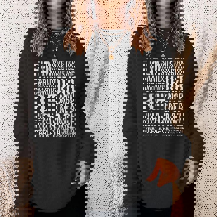 ドラムルーディメンツ スウェットシャツ 彼女への贈り物