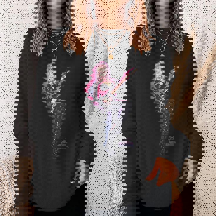 ドリー・パートンロックスター・オン・ファイア スウェットシャツ 彼女への贈り物