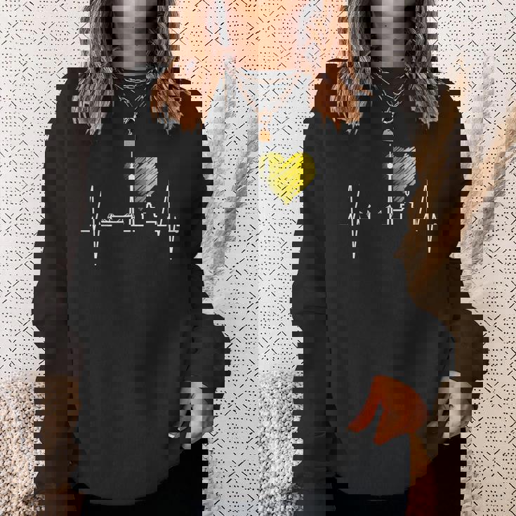 ドルトムント スカイライン ハートビート ルールポット ドイツ アイラブドルトムント I Love Dortmund スウェットシャツ 彼女への贈り物