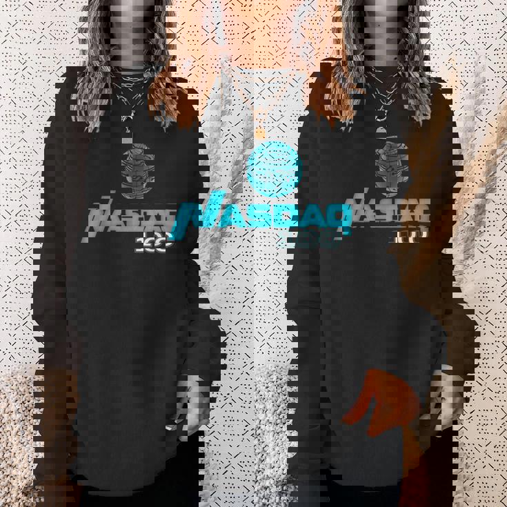 ナスダック-100-Inspired スウェットシャツ 彼女への贈り物