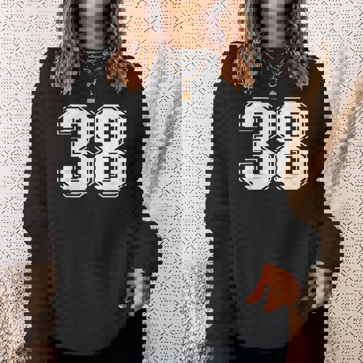 ナンバー38 スポーツ ナンバープレイヤー ナンバー38 スウェットシャツ 彼女への贈り物