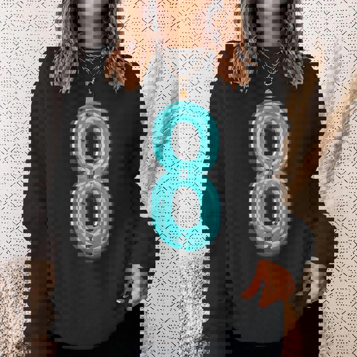 ナンバー8 、ファニーナンバーエイトtシャツ スウェットシャツ 彼女への贈り物