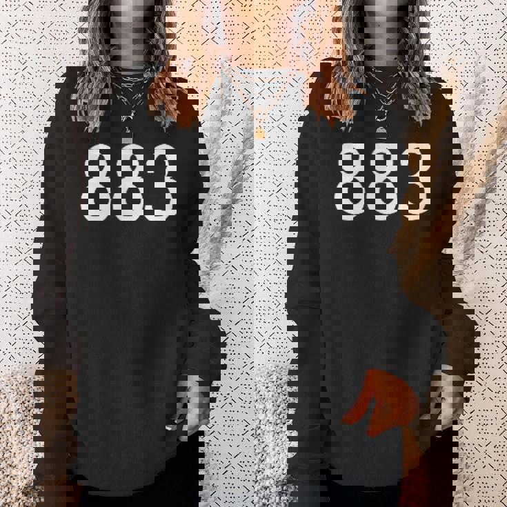 ナンバー883 ポケットナンバー スポーツジャージ 誕生日 スウェットシャツ 彼女への贈り物