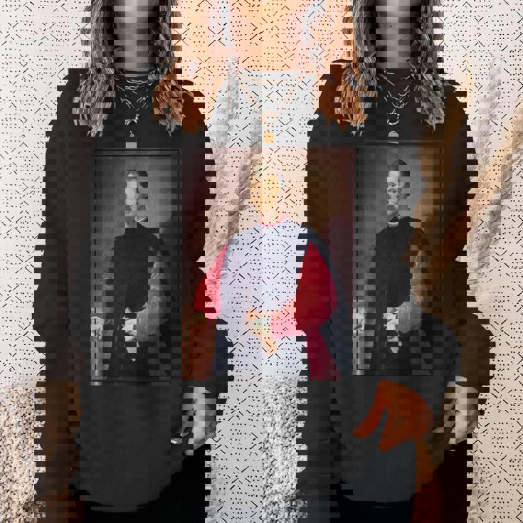 ニコロ・マキャヴェリ 肖像画1600 スウェットシャツ 彼女への贈り物