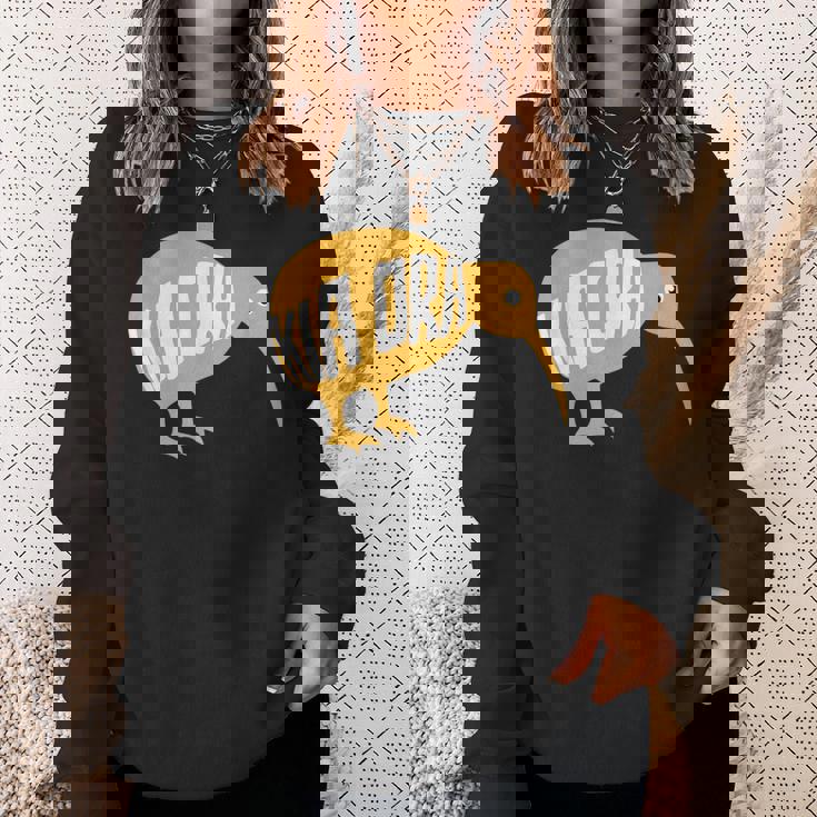 ニュージーランド お土産 キウイ鳥 キア・オラ Be Well ギフト スウェットシャツ 彼女への贈り物