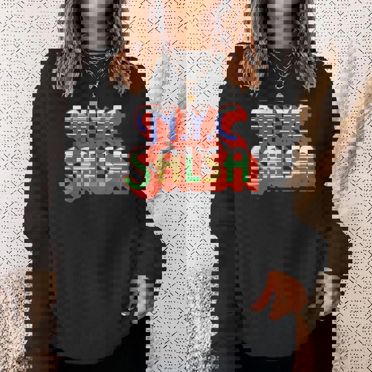 ニューヨークシティ・サルサ・ラテン音楽 スウェットシャツ 彼女への贈り物