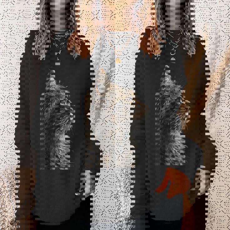 ノルウェージャンフォレストキャット スウェットシャツ 彼女への贈り物