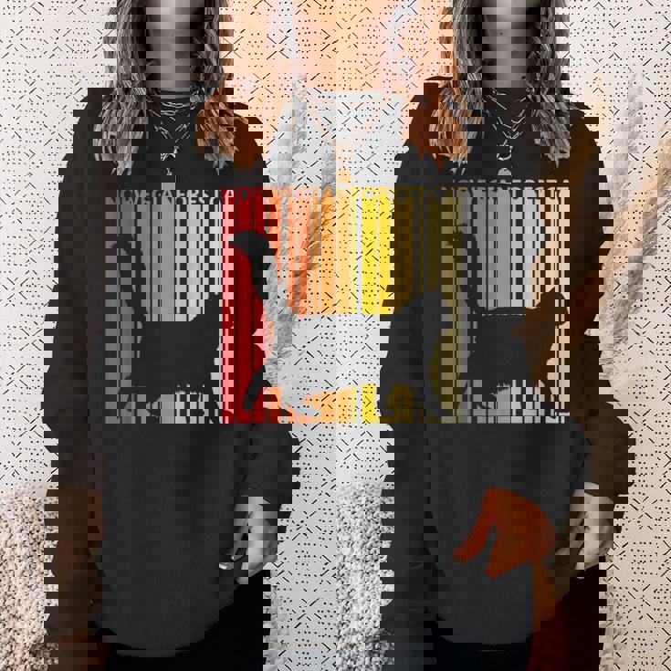 ノルウェージャンフォレストキャット 猫の所有者の贈り物 スウェットシャツ 彼女への贈り物