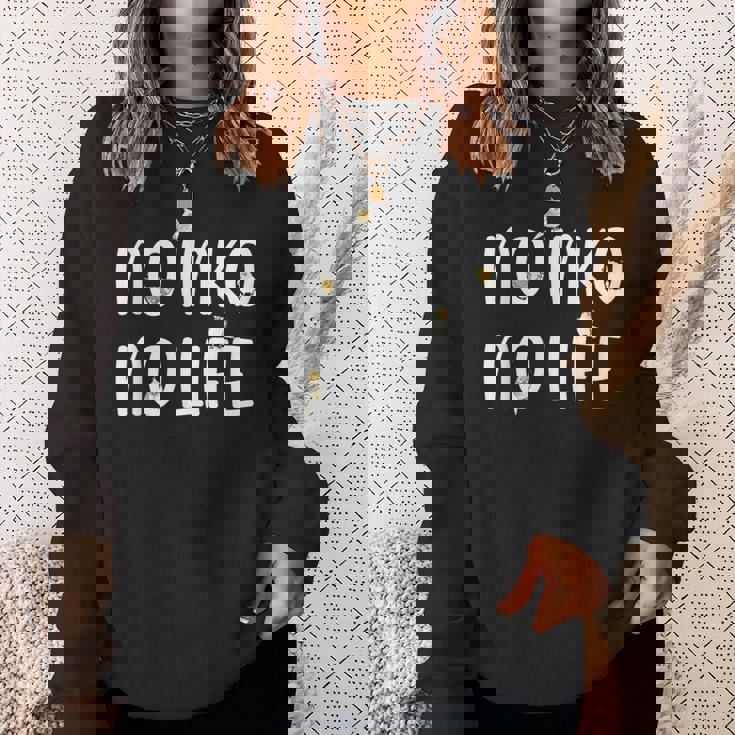 ノーインコノーライフ 鳥好き オカメインコ好き インコの飼い主 おもしろ 可愛い インコ オカメインコ スウェットシャツ 彼女への贈り物