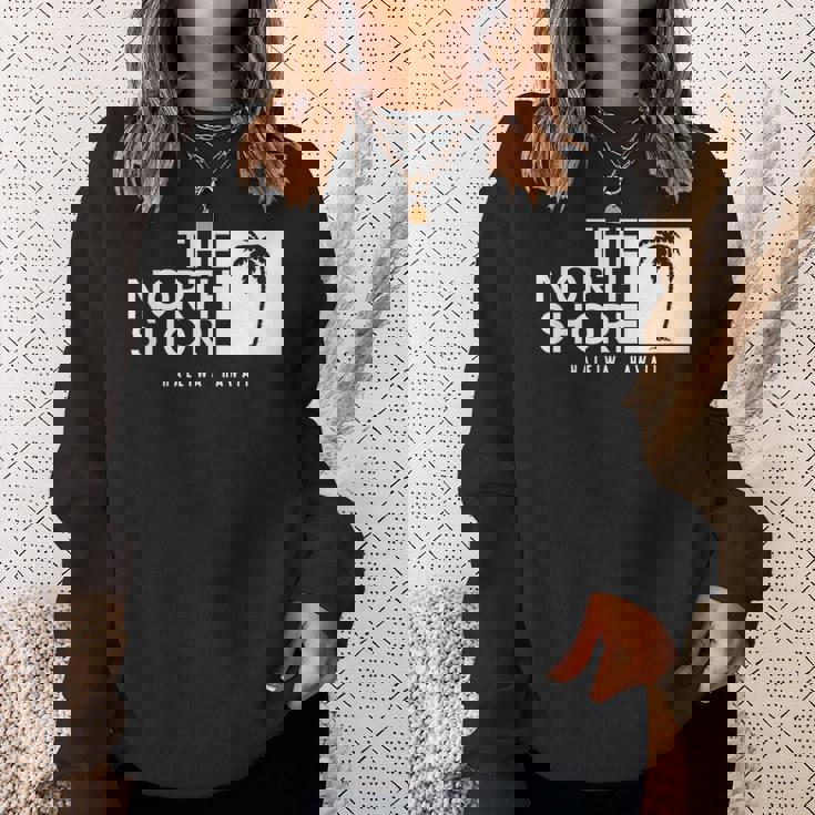 ノースショア ハワイ ヤシの木 スウェットシャツ 彼女への贈り物