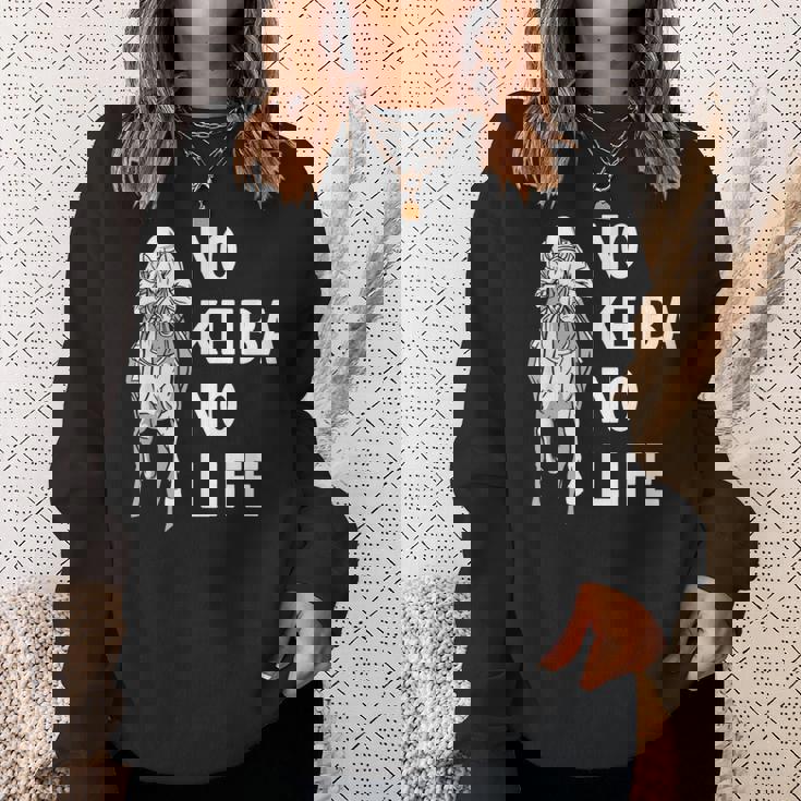 ノー競馬ノーライフ 競馬好き 馬好き 競馬ファン 競馬 スウェットシャツ 彼女への贈り物