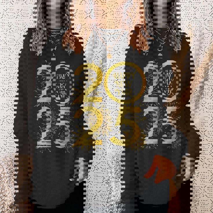 ハッピーニューイヤーパーティー用品 2025年新年花火 スウェットシャツ 彼女への贈り物