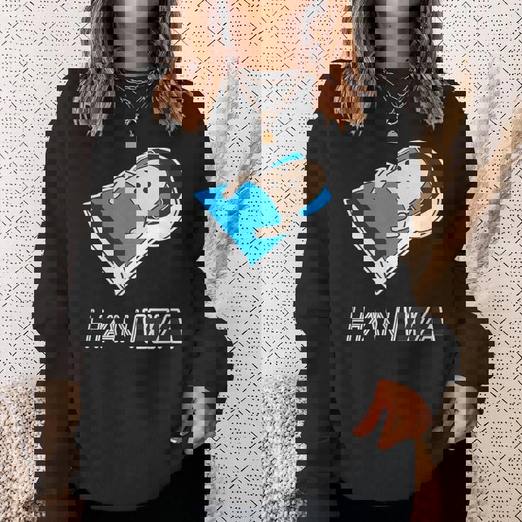 ハニワ くん 埴輪『古墳のベッド』【ゆるフレンズ】歴史土器 キャラクター かわいい イラスト スウェットシャツ 彼女への贈り物