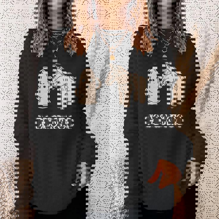 ハニワ くん と 馬 埴輪【ゆるフレンズ】歴史土器 キャラクター かわいい イラスト スウェットシャツ 彼女への贈り物