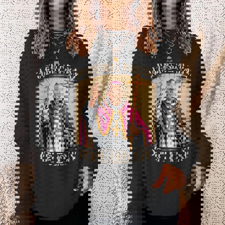 ハベムス・パパム教皇レオ14世 スウェットシャツ 彼女への贈り物