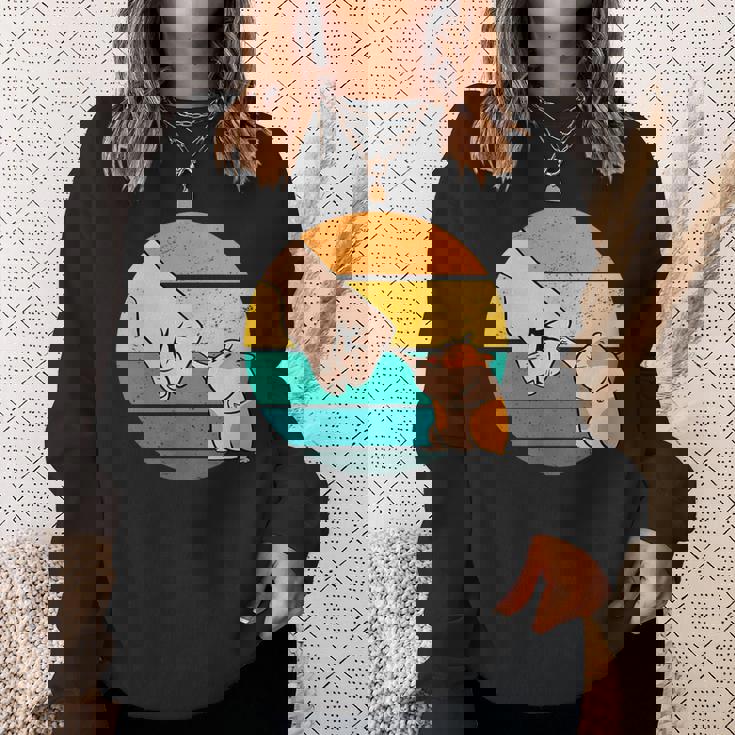 ハムスターフレンド げっ歯類ペット スウェットシャツ 彼女への贈り物