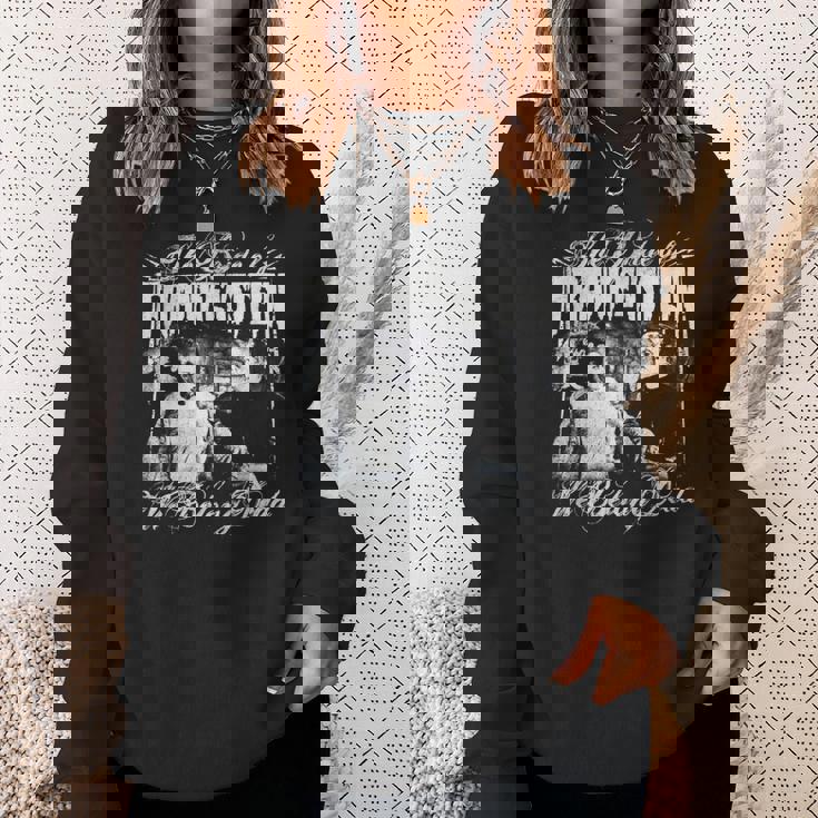 ハロウィンモンスターホラー映画 FrankenStein スウェットシャツ 彼女への贈り物