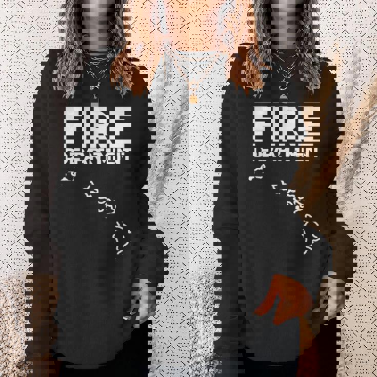 ハワイ 消防士 救助隊 制服 デューティー スウェットシャツ 彼女への贈り物