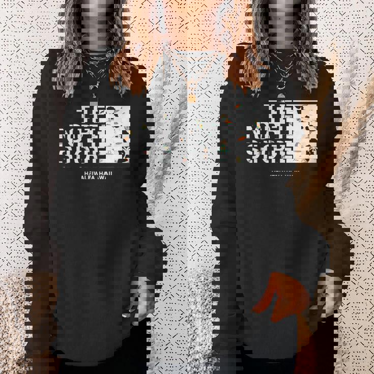 ハワイ諸島 ノースショア ハレイワ サーファー スウェットシャツ 彼女への贈り物