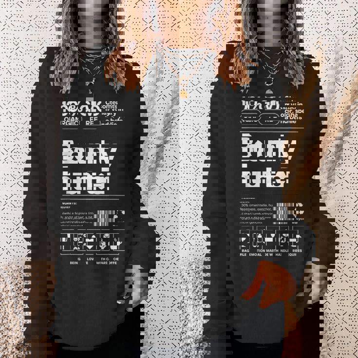 バウンティ・ハンター・コーヒー・ラバー スウェットシャツ 彼女への贈り物