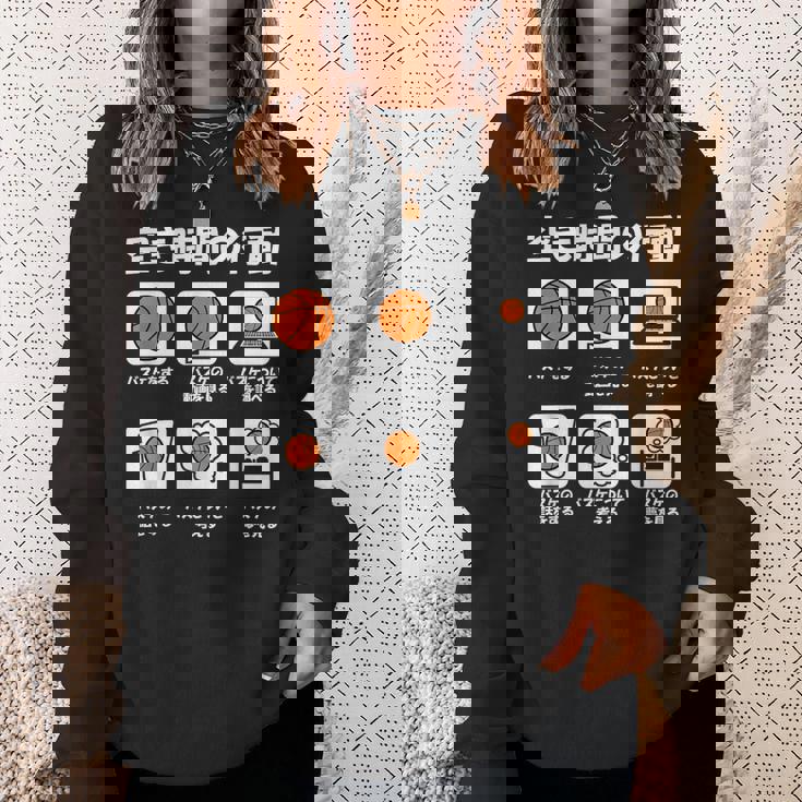 バスケットボール バスケ 面白tシャツ おもしろ 服 文字入り ネタ おもしろグッズ バスケ部 スウェットシャツ 彼女への贈り物