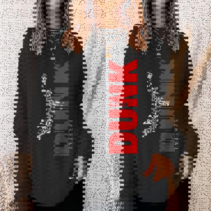 バスケットボール愛好家のための伝説のバスケットボールスラムダンク スウェットシャツ 彼女への贈り物