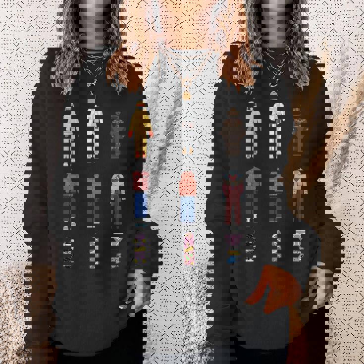 バック・トゥ・ザ・フューチャー 40周年記念の象徴的な衣装 長袖tシャツ スウェットシャツ 彼女への贈り物