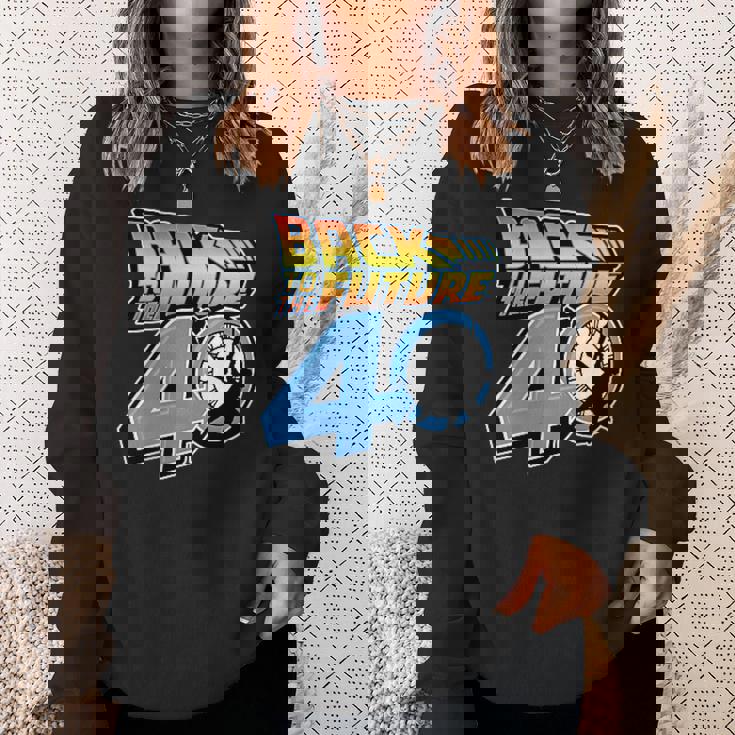 バック・トゥ・ザ・フューチャー 40周年記念タイムマシン Pov F&B スウェットシャツ 彼女への贈り物