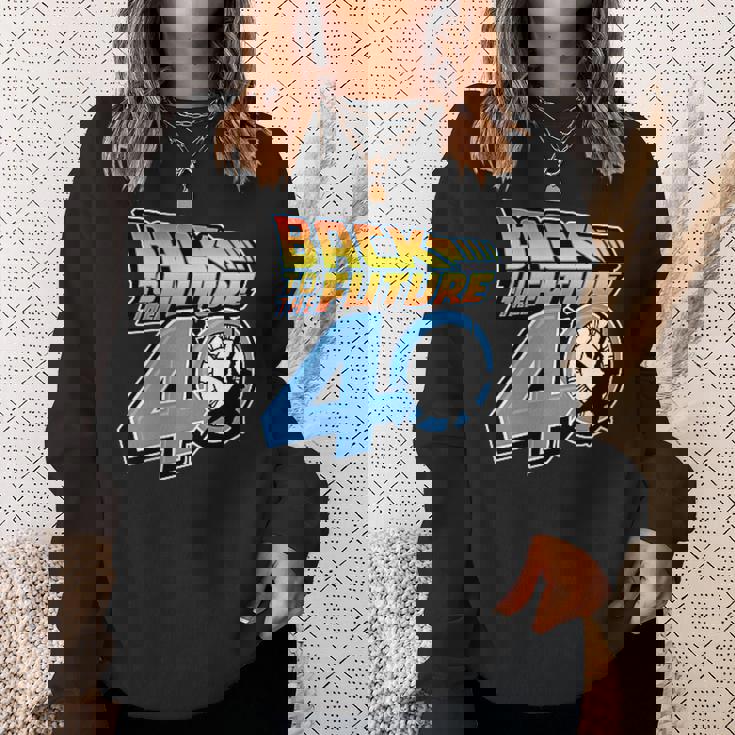 バック・トゥ・ザ・フューチャー 40周年記念ヒルバレー F&B スウェットシャツ 彼女への贈り物