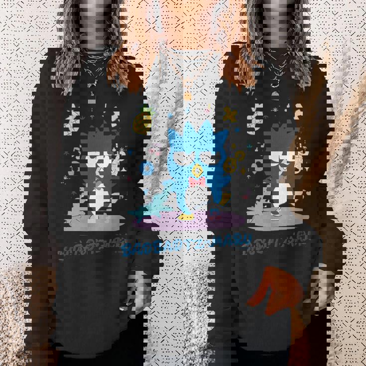 バッドばつ丸 かんぱい 【バレンタインギフトにおすすめ！】 スウェットシャツ 彼女への贈り物