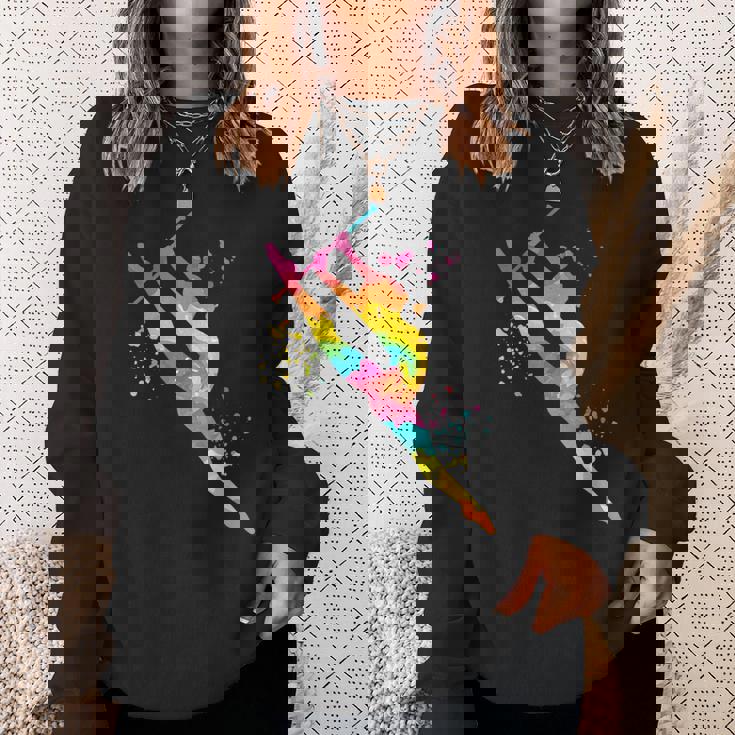 バトン付き体操 ガールズ キッズ 新体操 スウェットシャツ 彼女への贈り物