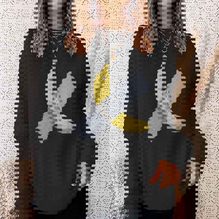 バナナダクトテープ スウェットシャツ 彼女への贈り物