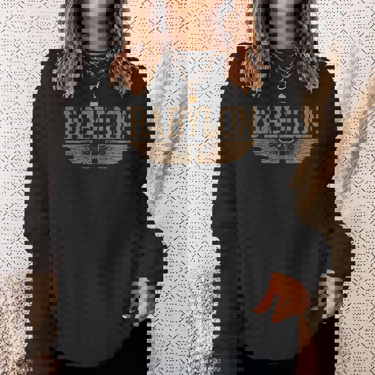 バビロン 古代メソポタミア バビロニア帝国 スウェットシャツ 彼女への贈り物