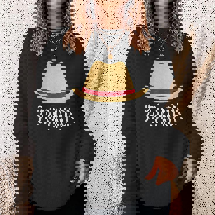 バミューダハット イギリス 海外領土 お土産 スウェットシャツ 彼女への贈り物